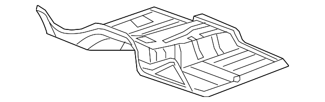 68142522AA Деталь FRONT FLOOR PAN
