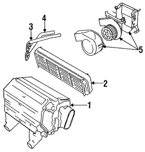 XJ12 BLOWER MOTOR & FAN