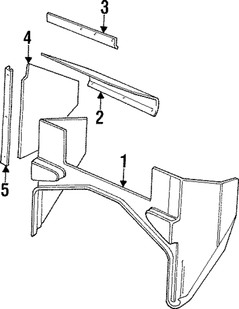 Defender 90 LOWER TRIM