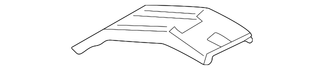 XR82198 TRACK SHIELD SUPPORT BRACKET, LEFT