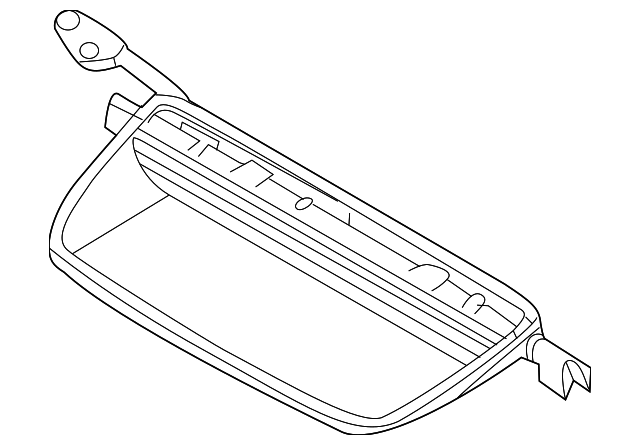 CG1Z-13A613-A Деталь HIGH MOUNT LAMP