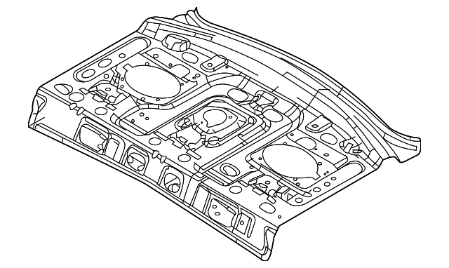 DG1Z-5446506-A Деталь PKG TRAY PANEL