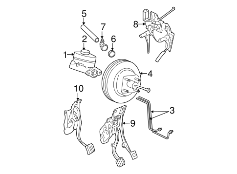 Brakes/Hydraulic System for 2003 Ford Explorer #1