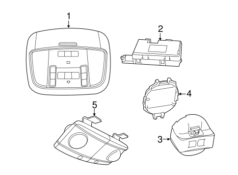 Grand Cherokee OVERHEAD CONSOLE
