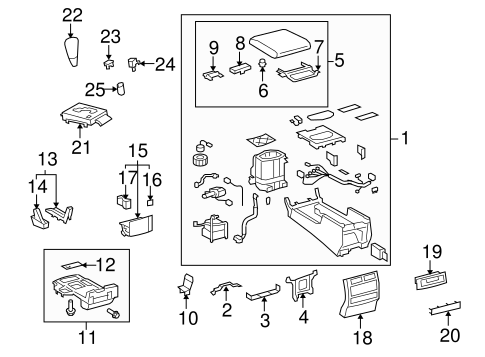 BODY/CONSOLE for 2009 Toyota Land Cruiser #2
