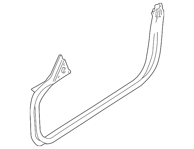 HJA5362BC Деталь WEATHERSTRIP, RIGHT
