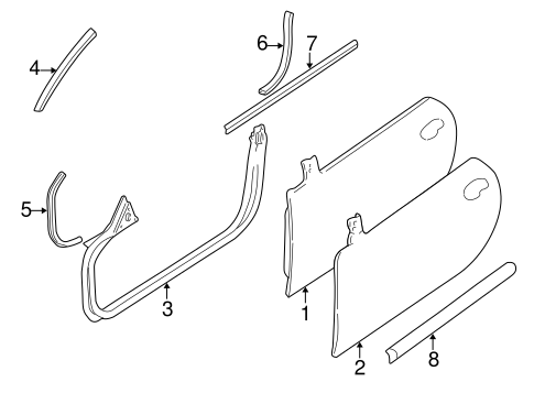 XKR DOOR & COMPONENTS 2