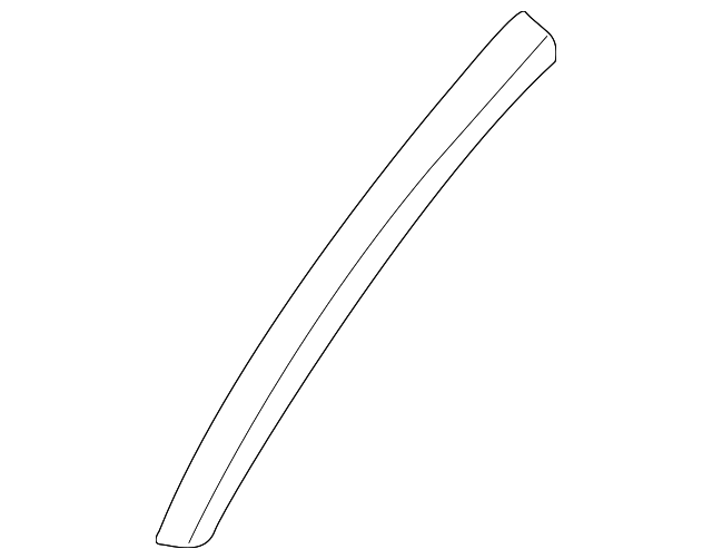 C2N2876 Деталь WEATHERSTRIP, RIGHT