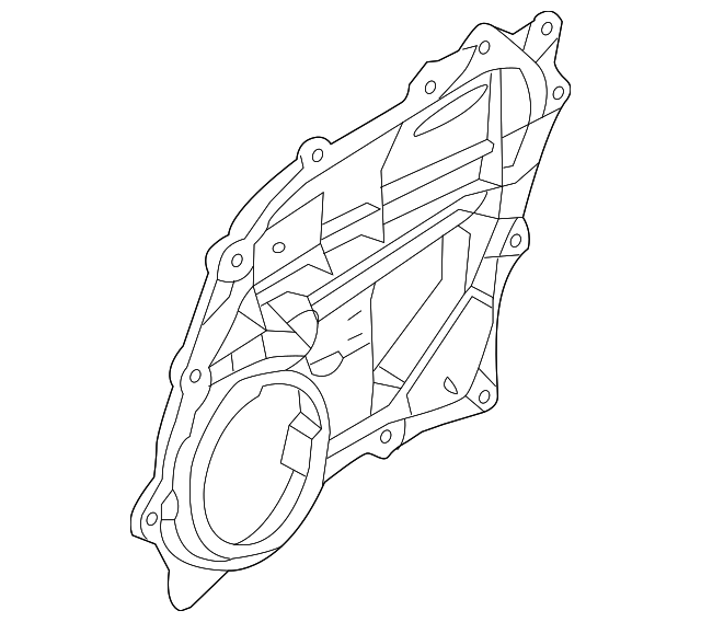C2D29659 Деталь WATER SHIELD, RIGHT
