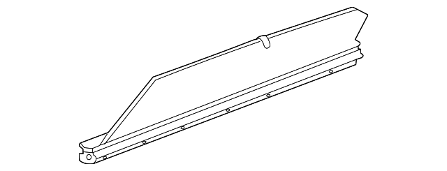 C2D27313 Деталь SUNSHADE, RIGHT