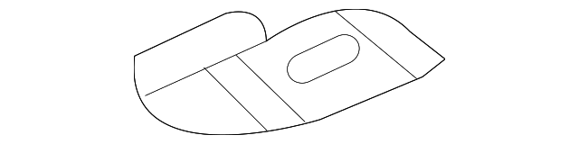 C2C10261PVJ Деталь SUNSHADE HOOK, LEFT
