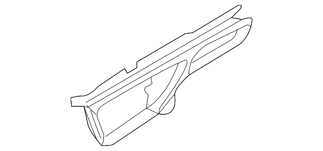 C2D28023PVJ Деталь TRIM MOLDING, LEFT