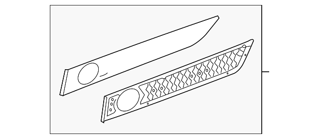 C2D26752 Деталь MOLDING KIT