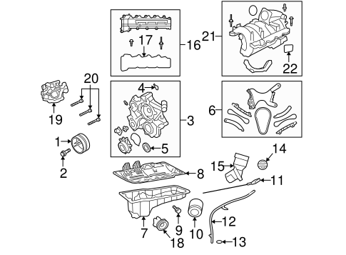 Dakota ENGINE PARTS