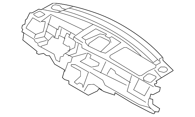 DA5Z-5404320-A Деталь INSTRUMENT PANEL
