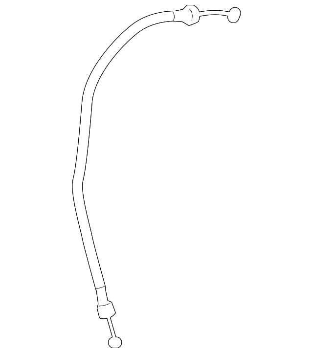 BE8Z-54221A00-B Деталь LOCK CABLE, RIGHT
