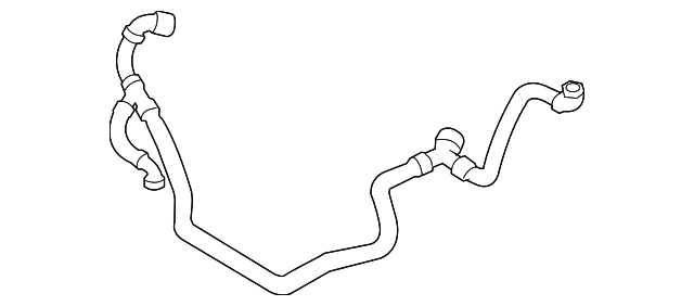 17-12-7-576-371 - Inlet Hose 2008-2014 BMW | Genuine BMW Parts