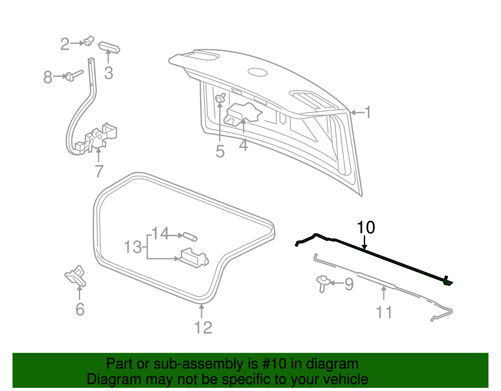 Torque Rod (25796438)