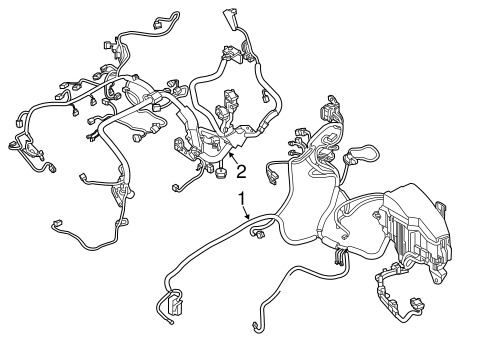 Wiring Harness for 2012 Nissan Murano | Courtesy Parts