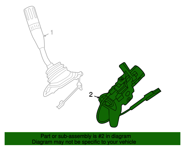 20092010 Ford F150 OEM Gear Shift Assembly 9L3Z7210A OEM Ford Parts