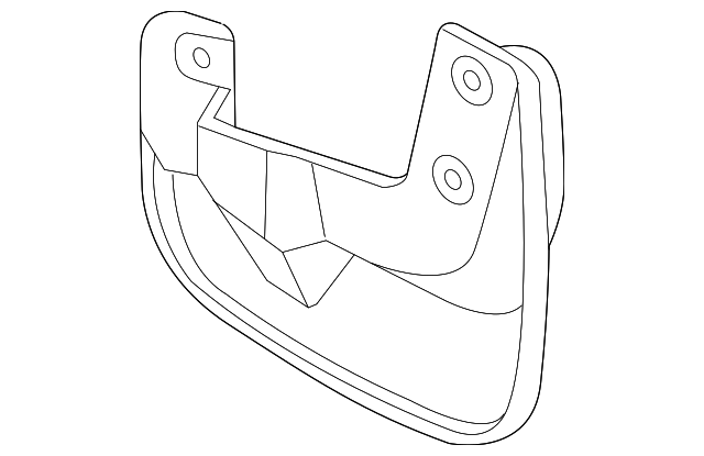 Driver Side Front Mud Guard - GM (96808316)