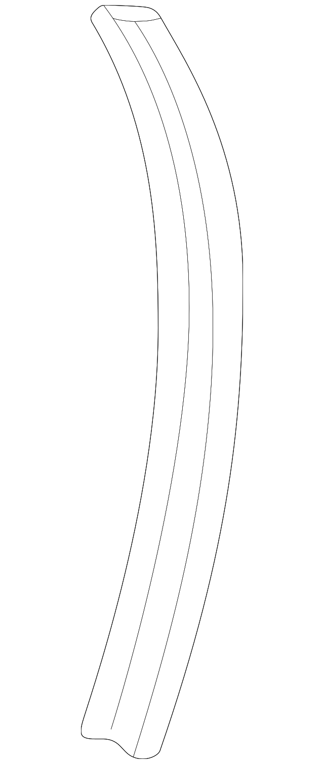 2156730498 Door Sill Plate Seal 20002006 MercedesBenz Mercedes