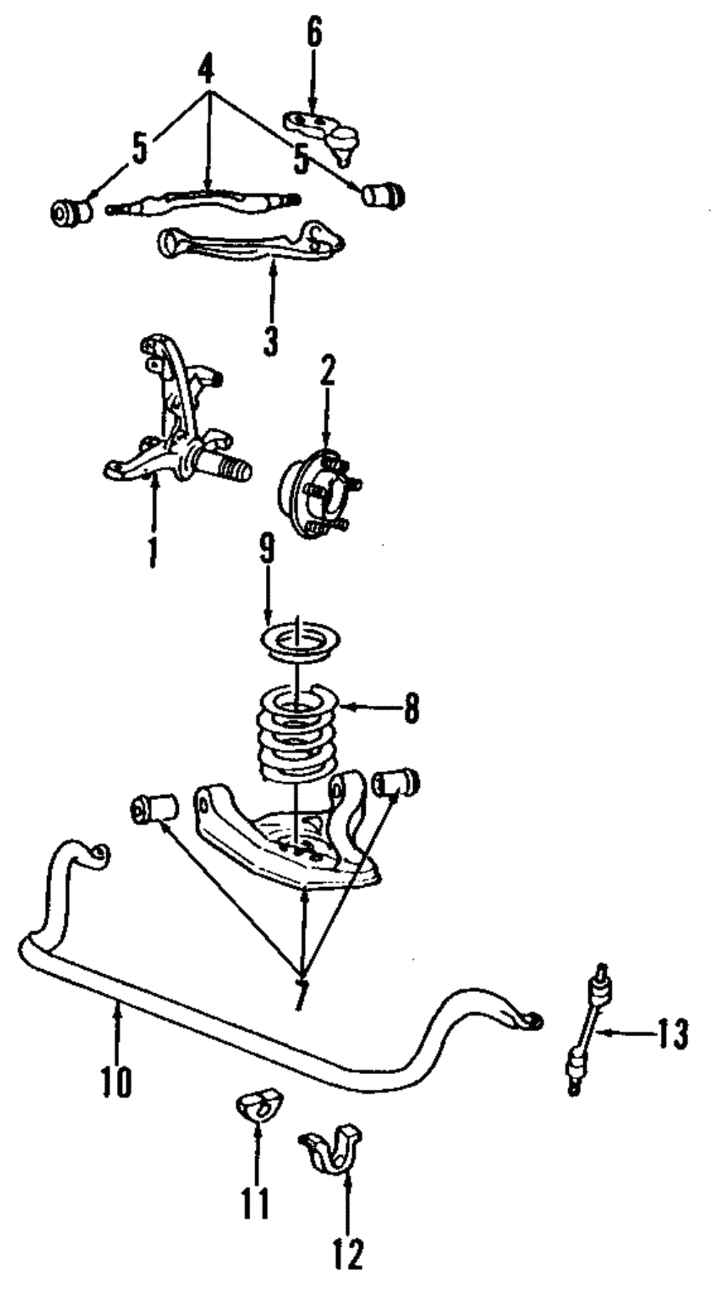 Bushings - Ford (E9AZ-5493-D)