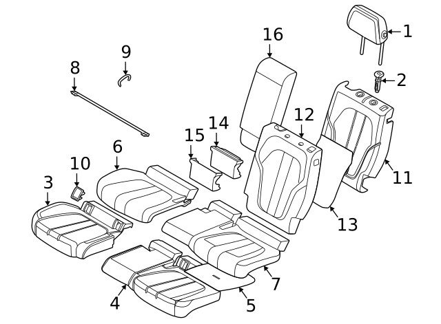 52208493771 - 2019-2024 BMW Upper Cover (52-20-8-493-771) | BMW of 