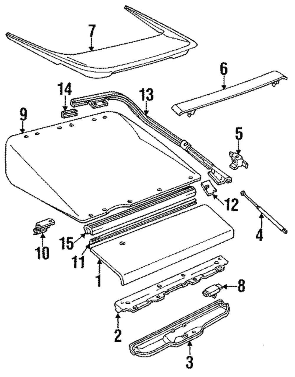 Spoiler Assembly-R/End - GM (20240407)