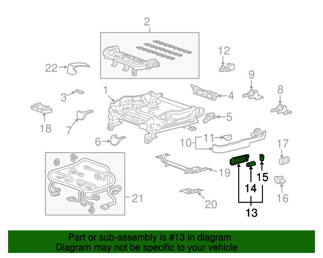 20072013 Acura MDX Seat Switch 81650S3VA01ZE XportAuto