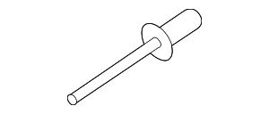Wht005413a Rivets Audi OEM Bumper Cover Rivet Part# WHT-005-217 | OEM Vehicle Parts