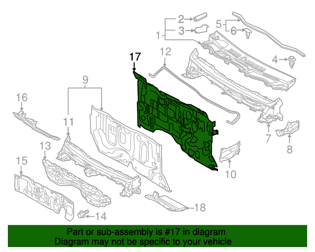 55210-74012-B0 - Rear Insulator - 2012 Scion iQ | Lithia Toyota Parts