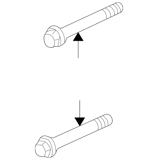 Mount Bracket Lower Bolt - GM (11516744)