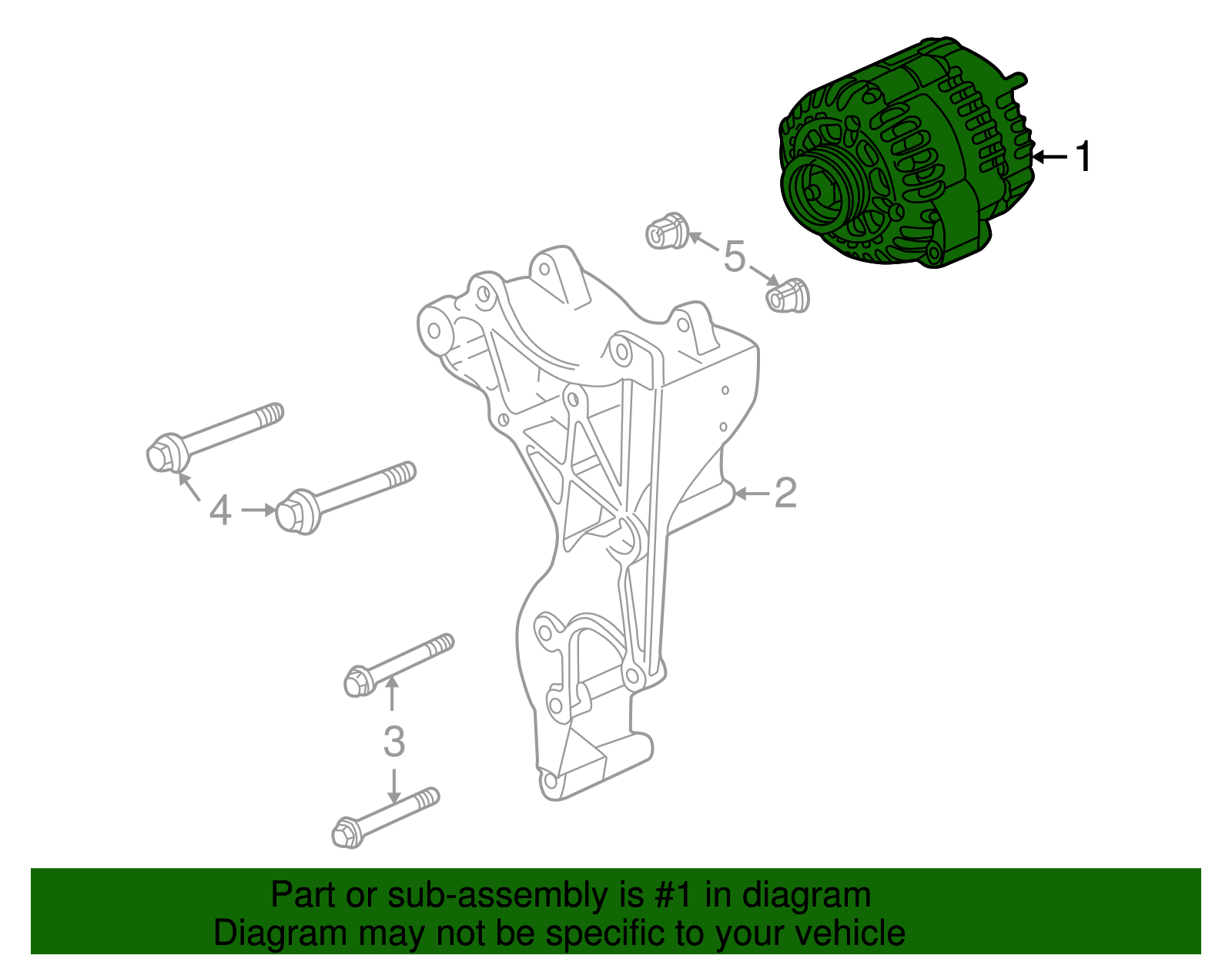 Alternator - GM (25877026)