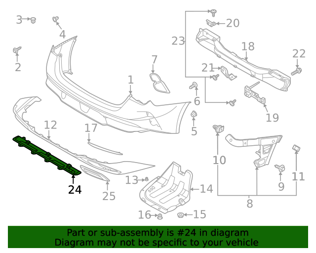 86671L3300 Skid Plate 20212024 Kia K5 Genuine Kia Parts