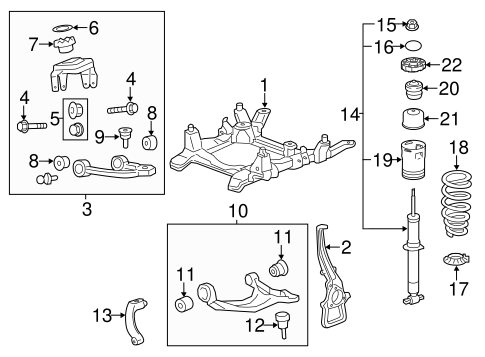 Suspension Components for 2014 Cadillac CTS GM Parts Center