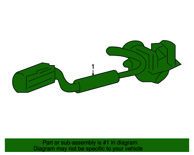 20102016 Cadillac SRX Rear View Park Assist Camera 23205689 OEM GM Parts