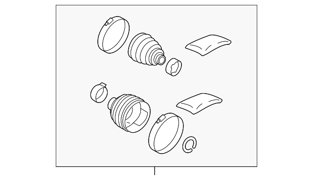 Boot Kit - Toyota (04438-48160)