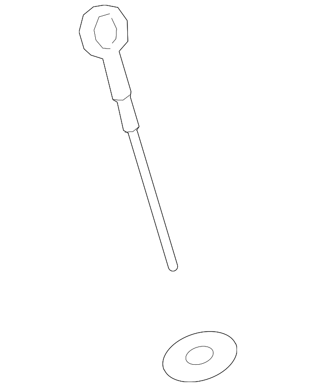 20192024 Subaru Engine Oil Dipstick 11139AA150 Subaru Parts Store