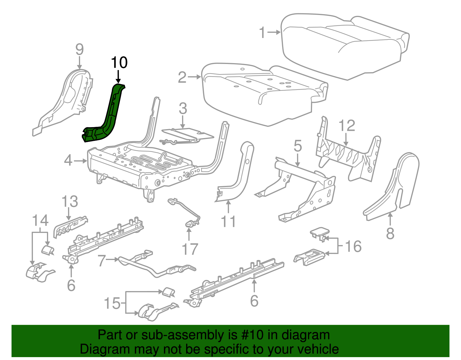 Hinge Cover - GM (84087728)
