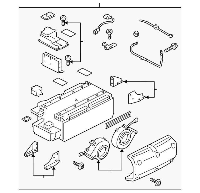 Drive Motor Battery Pack Assembly - Volkswagen (7P0-915-590-H)