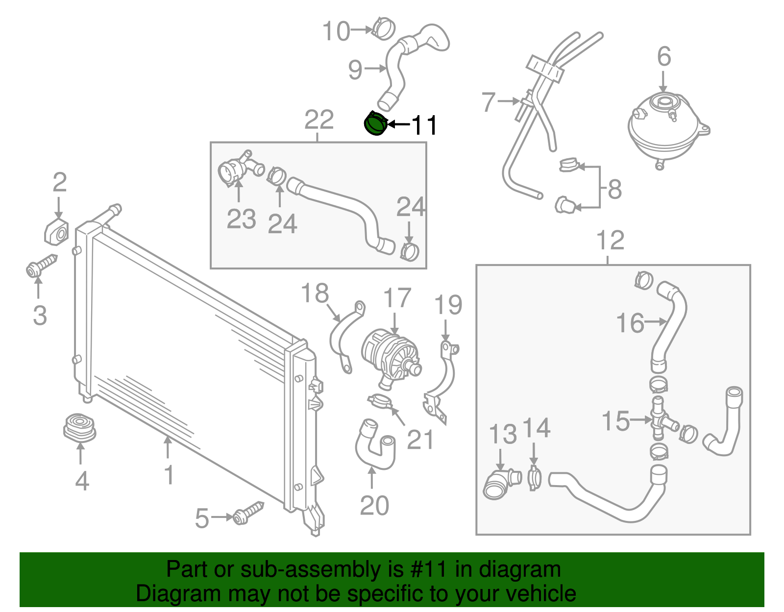 Clamp - Volkswagen (N-105-587-01)