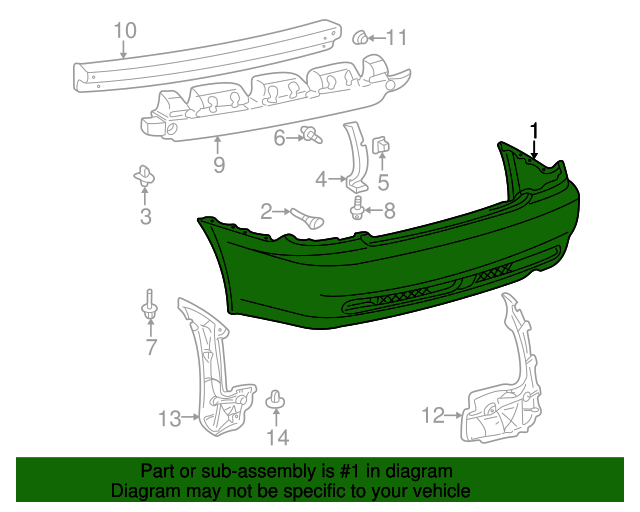 20012005 Lexus IS300 Bumper Cover 5215953902 Longo Lexus
