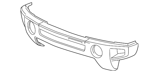 Front Upper Bumper Cover - GM (15264942)