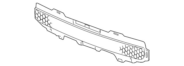 Grille, Front Lower (W/ Fog Lamps) - GM (25821170)