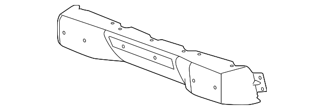 Front Bumper Impact Bar - GM (25979016)