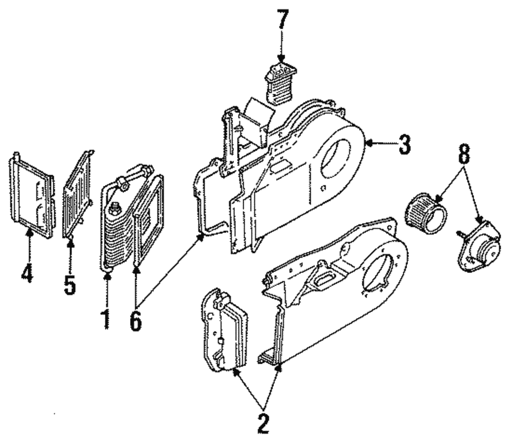 HVAC Blower Motor - GM (52498883)