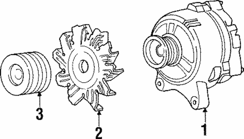 Pulley - Ford (E9PZ-10344-B)