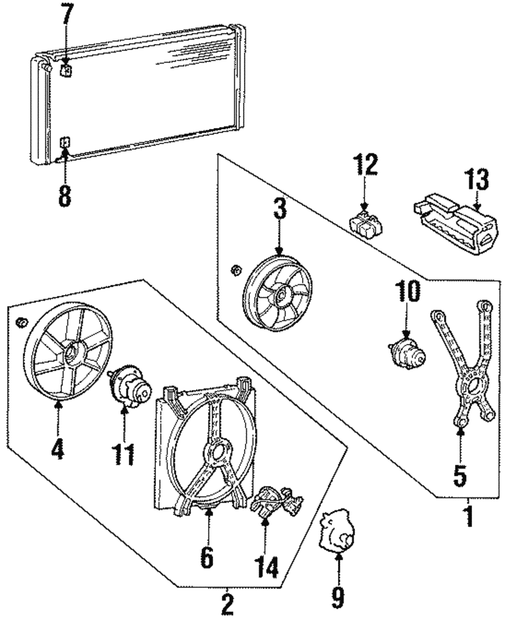 Fan Assembly - GM (12365327)