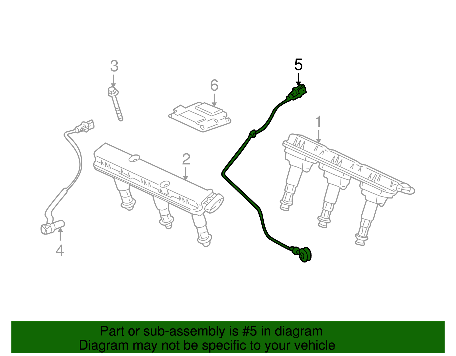 Ignition Knock (Detonation) Sensor - GM (90541521)
